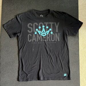 Scotty Cameron Black Short Sleeve Tee